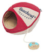 Purrfect Pet Kingdom Collapsible Cat Bed with Toy Red Purrfect Pet Kingdom
