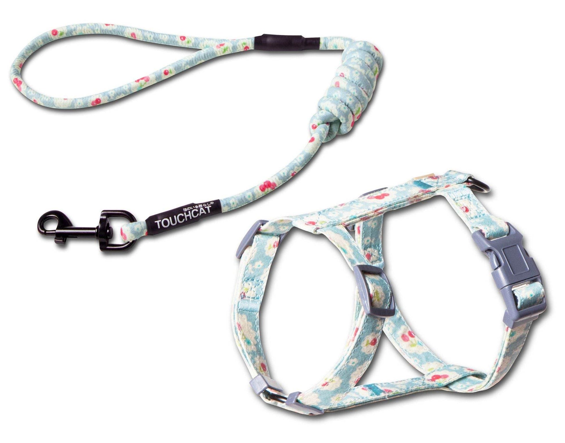 Purrfect Pet Kingdom Escape Proof Cat Harness and Leash Small Sky Blue Purrfect Pet Kingdom
