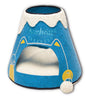 Purrfect Pet Kingdom Molten Lava Cat Hideaway Bed Blue White Purrfect Pet Kingdom