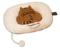Premium Cat Bed by Purrfect Pet Kingdom with soft plush fabric and playful cat design