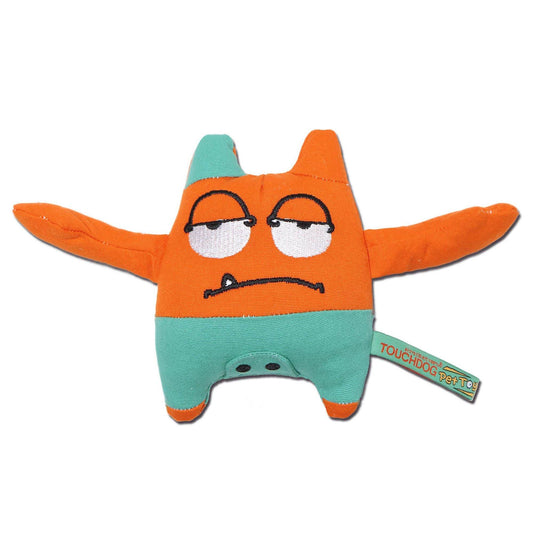 Purrfect Pet Kingdom Cute Soft Dog Toy for Pets Plush Orange Purrfect Pet Kingdom