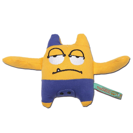 Purrfect Pet Kingdom Cute Soft Dog Toy for Pets Plush Yellow Purrfect Pet Kingdom