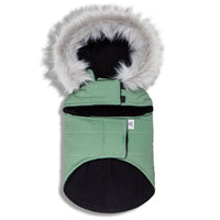 Touchdog 'Eskimo-Swag' Duck-Down Insulated Winter Dog Coat Parka