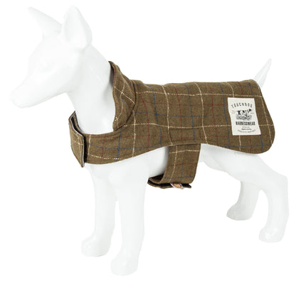 Touchdog ® 2-In-1 Windowpane Plaid Dog Jacket and Matching