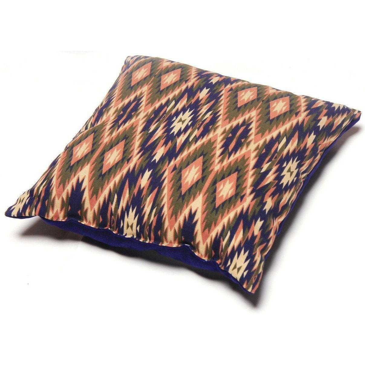 Touchdog ® '70's Vintage-Tribal' 2-in-1 Collapsible Squared Dog and Cat Bed
