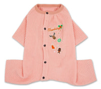 Touchdog ® 'Ciesta-Luxe' Full Body Thermal Dog Pajamas Jumpsuit