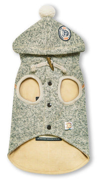 Touchdog ® Hippie Embellished Sleeveless Pompom Hooded Fashion Dog Sweater