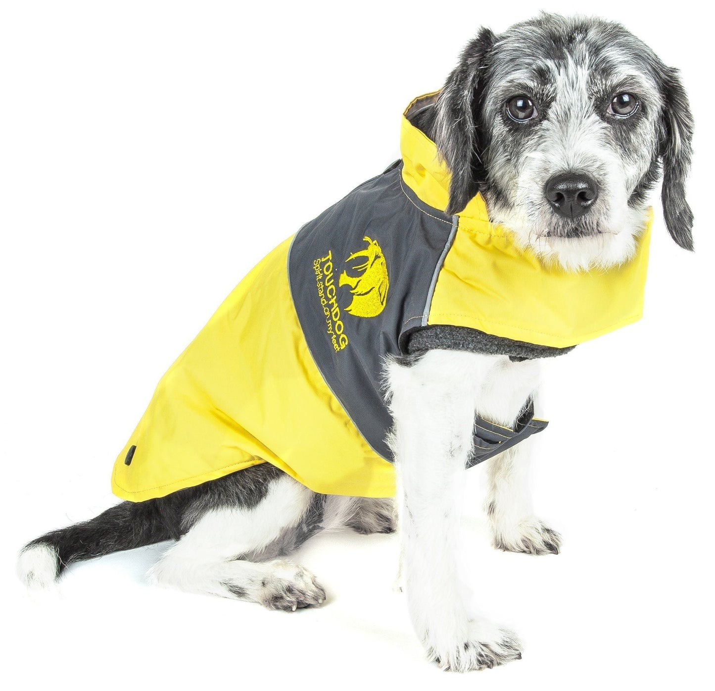 Touchdog ® Lightening-Shield 2-in-1 Dual-Removable-Layered Waterproof Dog Jacket