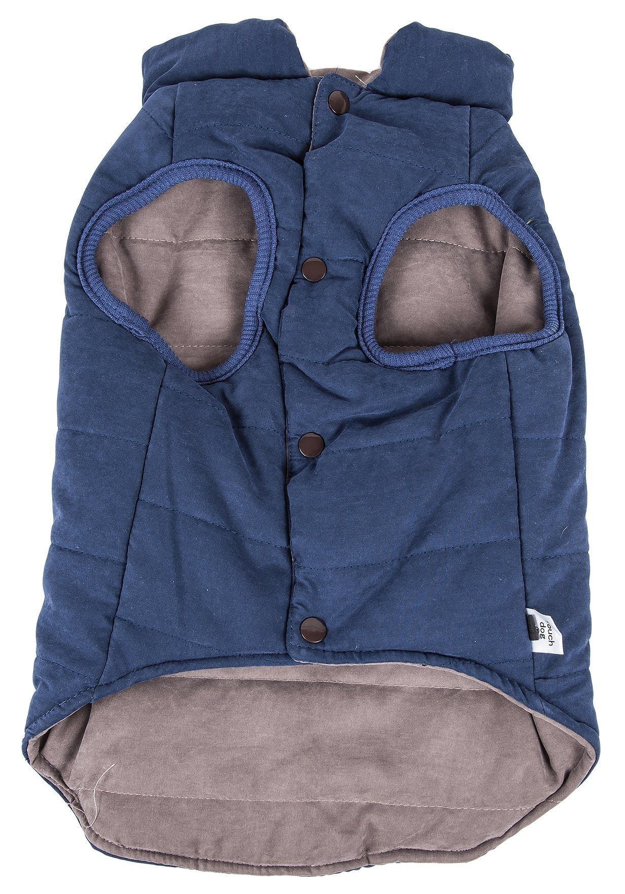 Touchdog ® Waggin Swag Ultra-Plush Insulated and Reversible Dog Coat