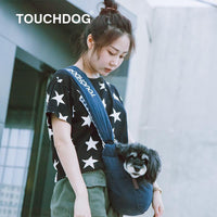 Touchdog 'Toga Bark' Over-The-Shoulder Hands-Free Pet Carrier