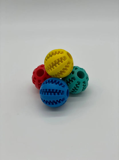 Close up view of Purrfect Pet Kingdom Luxury Treat Dispensing Ball - Medium For Birds