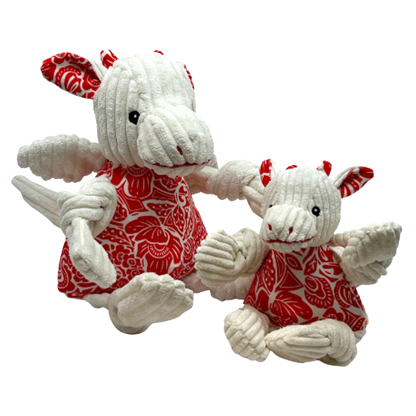 Dog Toy Lucky Dragon Knottie Plush Toy for Daily Use Essenti - main product image for dog toy
