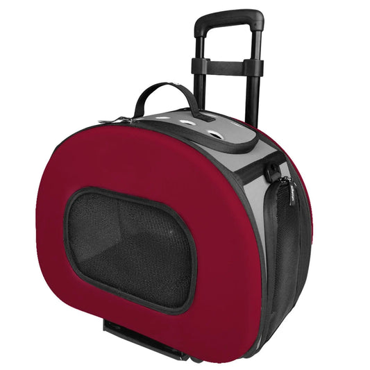 Purrfect Pet Kingdom Travel Pet Bag with Handle & Wheels B51RDMD Purrfect Pet Kingdom