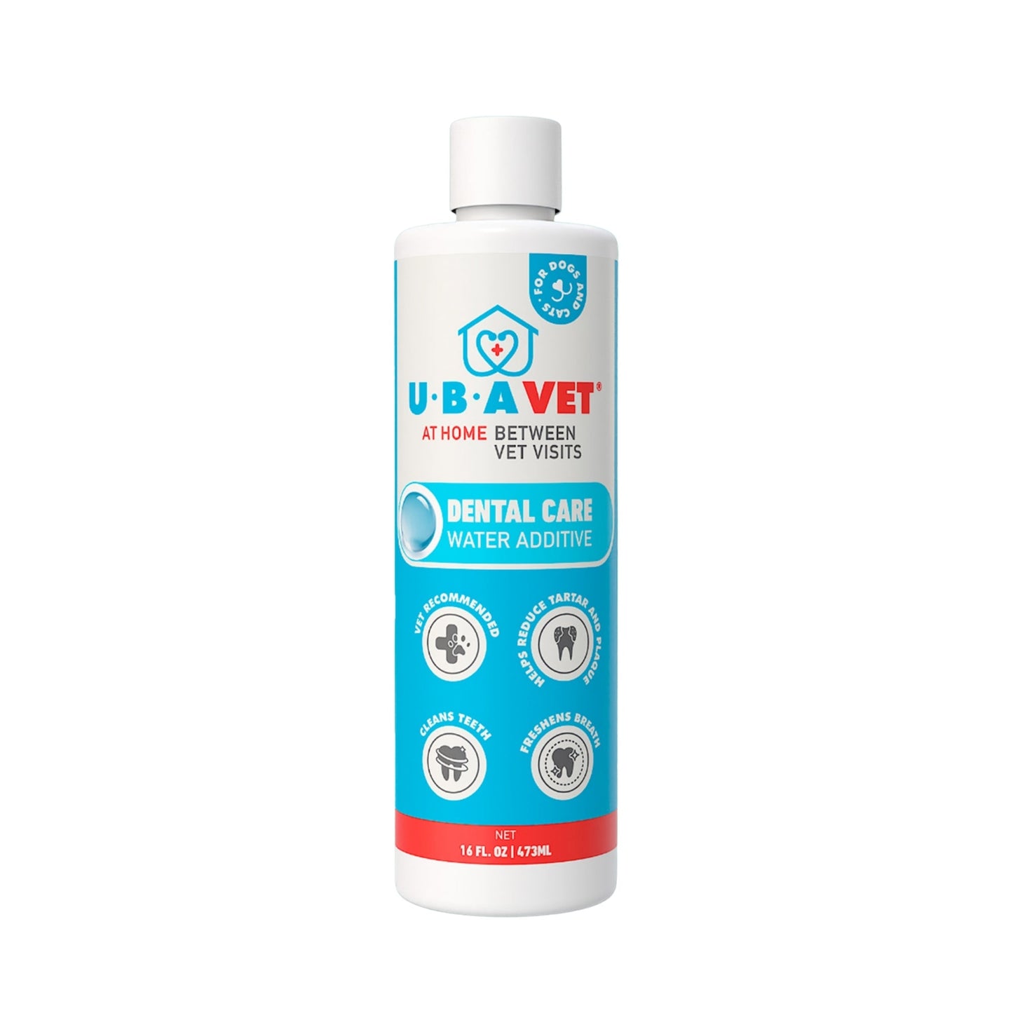 Cat Supply UBAVET Dental Water Additive Cats Odorless Essent - main product image for cat supply