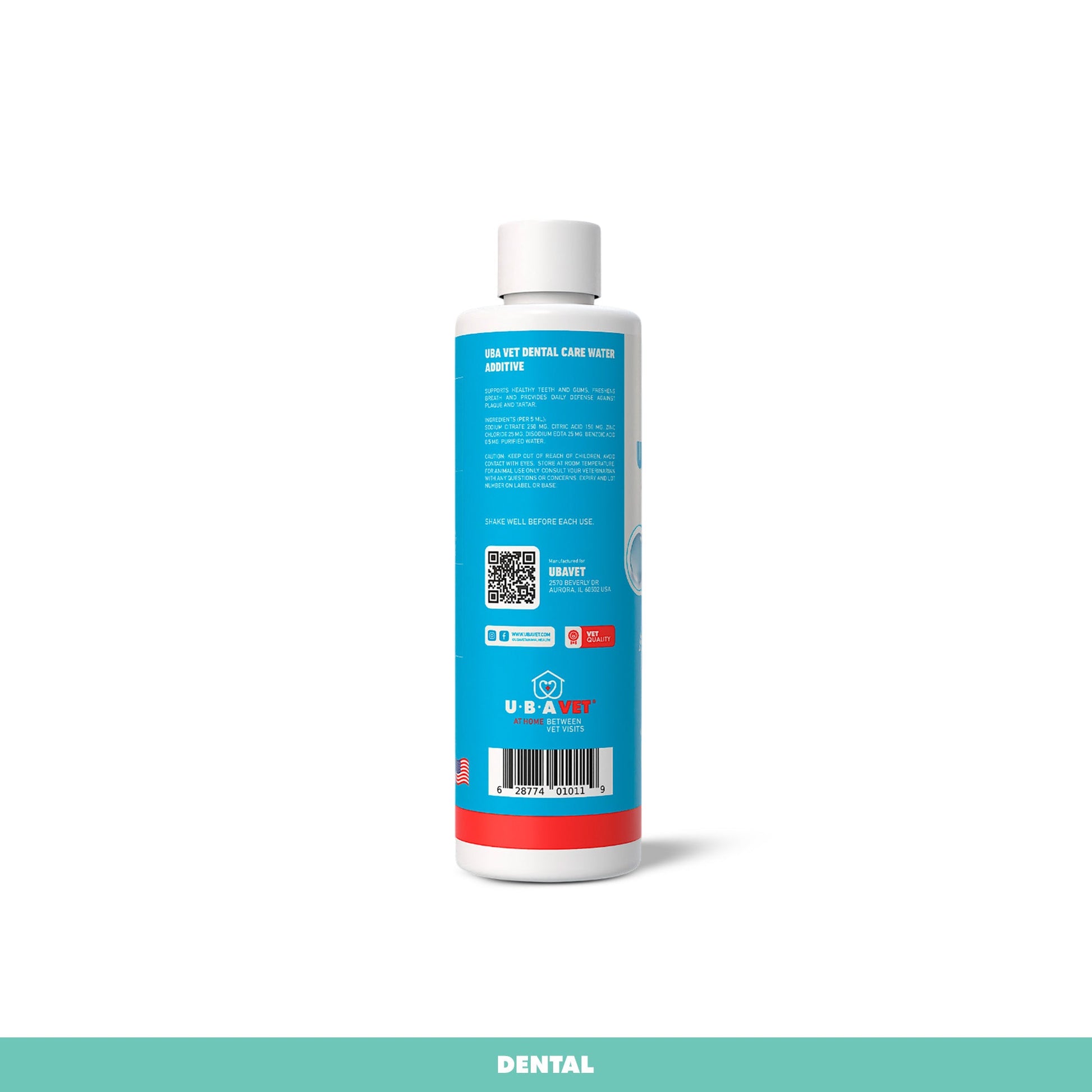 Cat Supply UBAVET Dental Water Additive Cats Odorless Essent - detail product image for cat supply