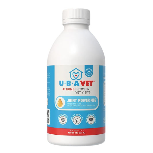 UBAVET Joint Power MEG Maximum Joint Support Liquid for Dogs