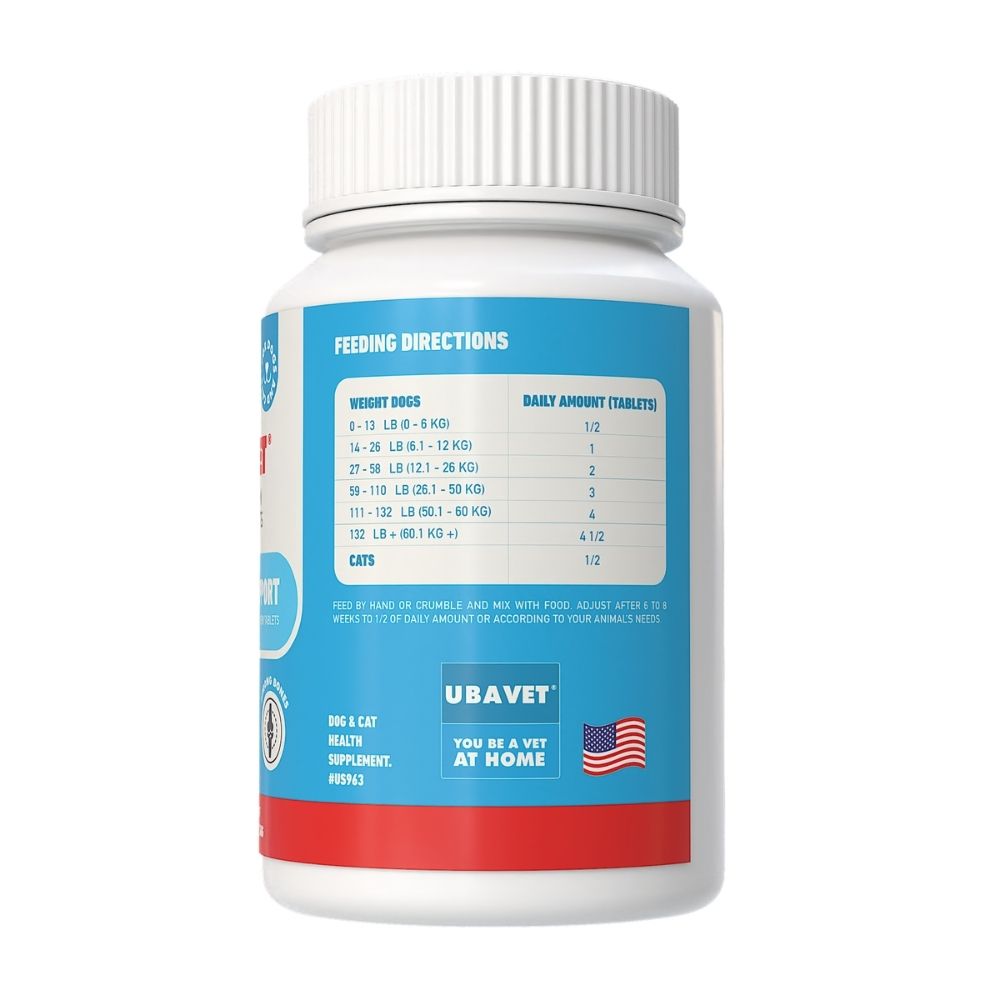 UBAVET Joint Support Advanced Joint Care Chew Tablets for