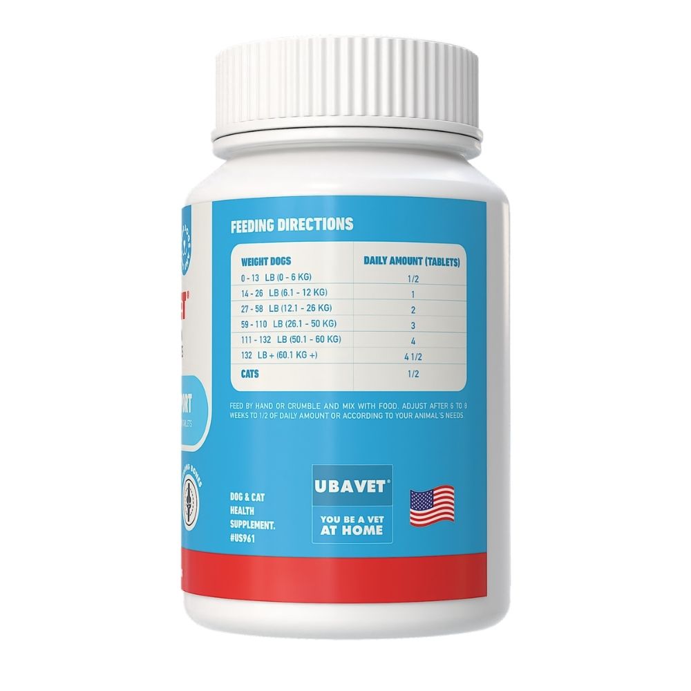 Cat Treats UBAVET Joint Support Advanced Joint Chew Tablets - lifestyle product image for cat treats