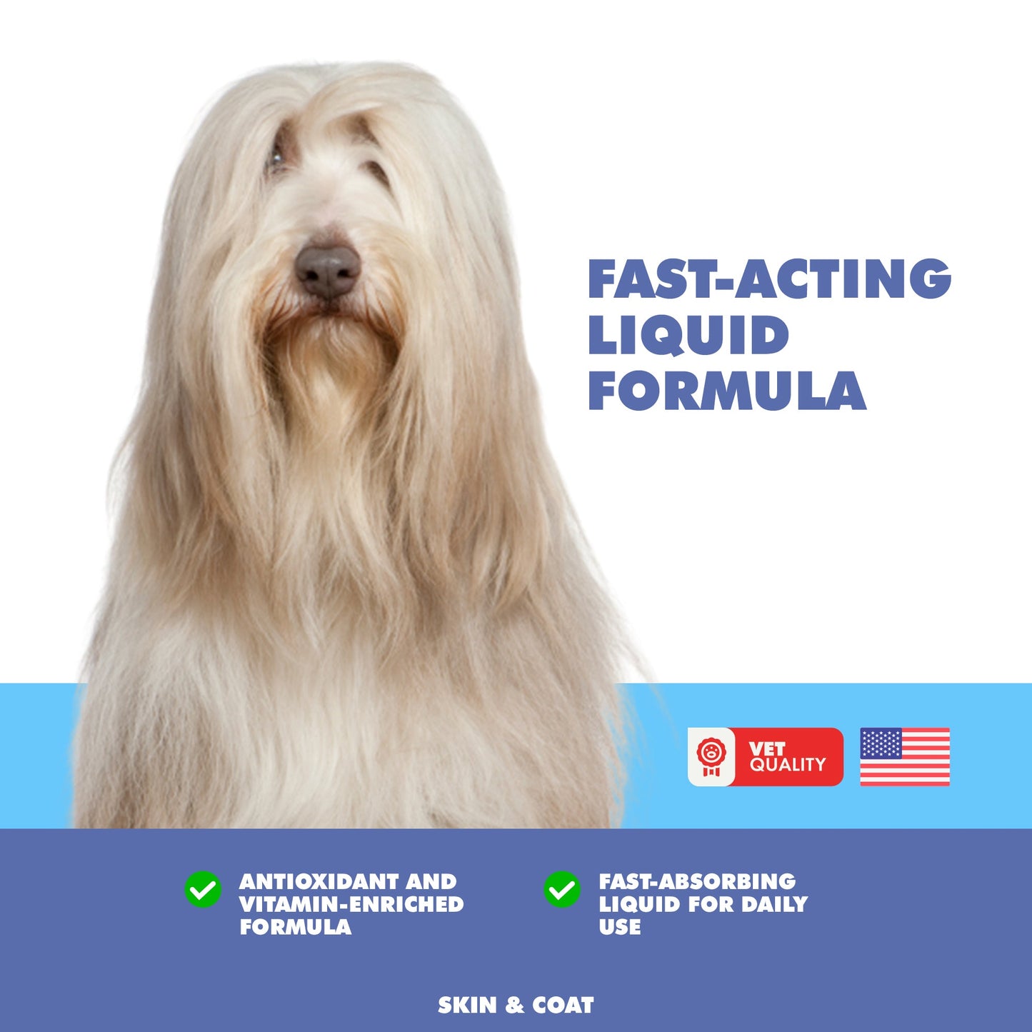 Cat Supply UBAVET Omega-3 Skin Coat Health and Wellbeing - lifestyle product image for cat supply