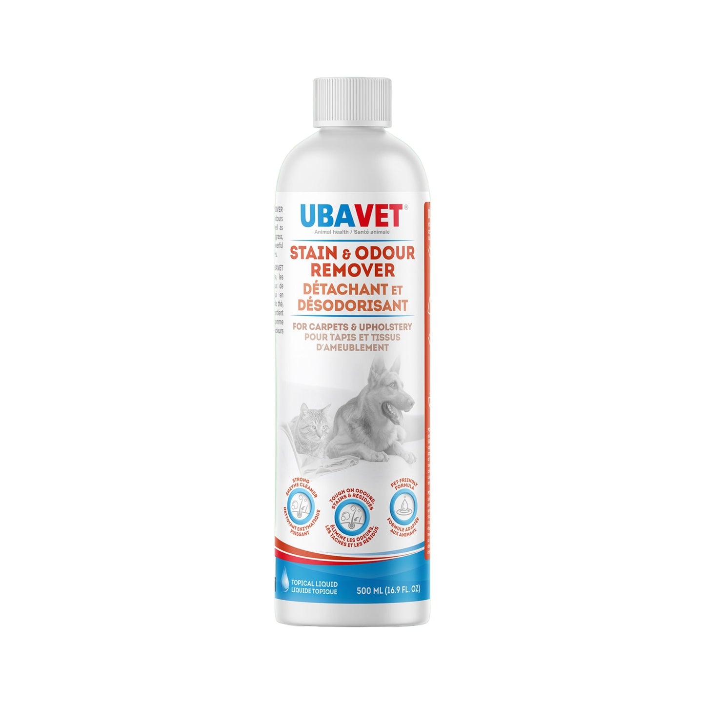 Cat Supply UBAVET Stain and Odor Remover Cats Powerful Essen - main product image for cat supply