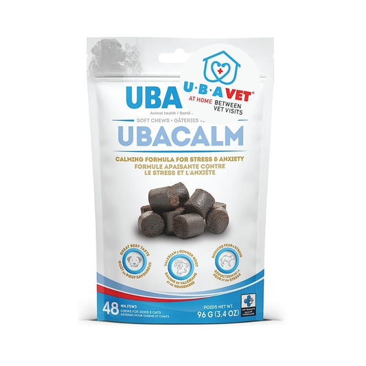 Cat Treats UBAVET UBACALM Calming Soft Chews Cats Natural - main product image for cat treats