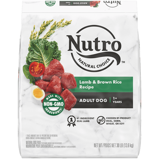 Nutro Natural Choice Adult Lamb & Brown Rice Dry Dog Food
