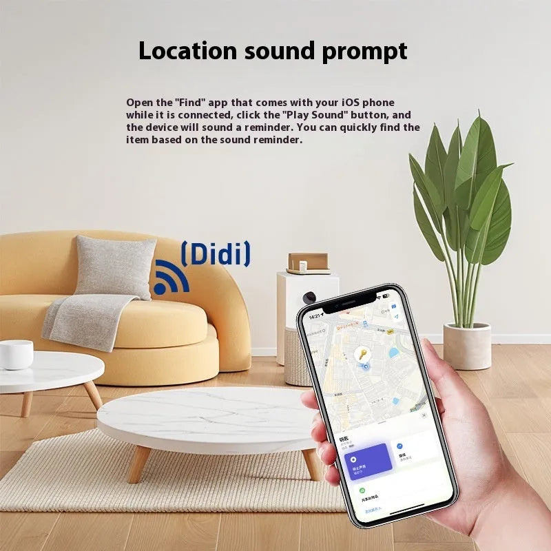 Ultra-Slim Smart GPS Pet Tracker Card for Dogs and Cats by Purrfect Pet Kingdom in sleek black, perfect for tracking pets.