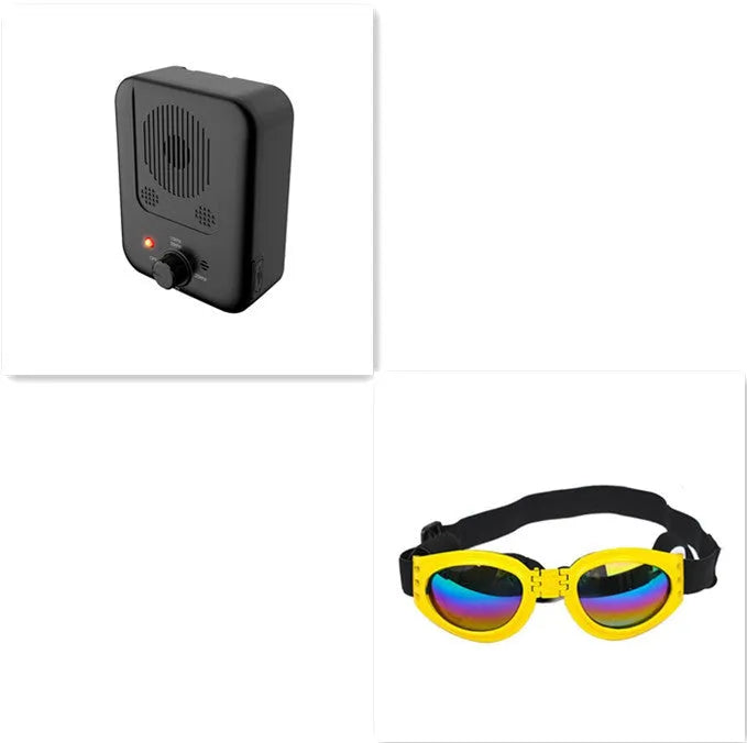 Ultrasonic Anti-Barking Device by Purrfect Pet Kingdom, available in 2pcs and 3pcs variants, ideal for effective dog train...