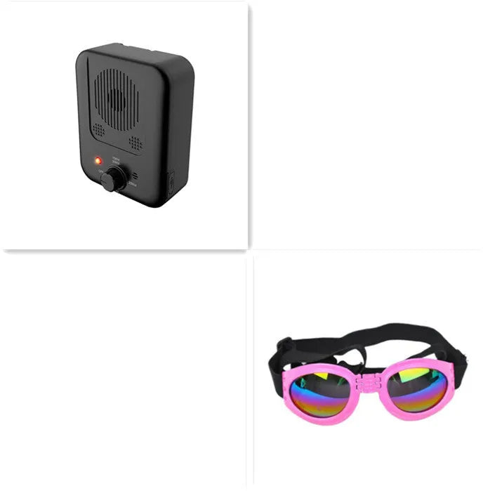 Ultrasonic Anti-Barking Device by Purrfect Pet Kingdom in sleek design, available in 2pcs and 3pcs variants for effective ...