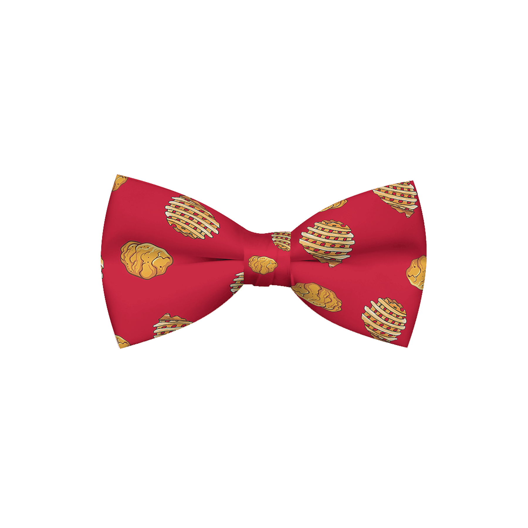 Purrfect Pet Kingdom Red Pie Bow Tie - Unique Dog Accessories for Trendy Pets Default Title Purrfect Pet Kingdom