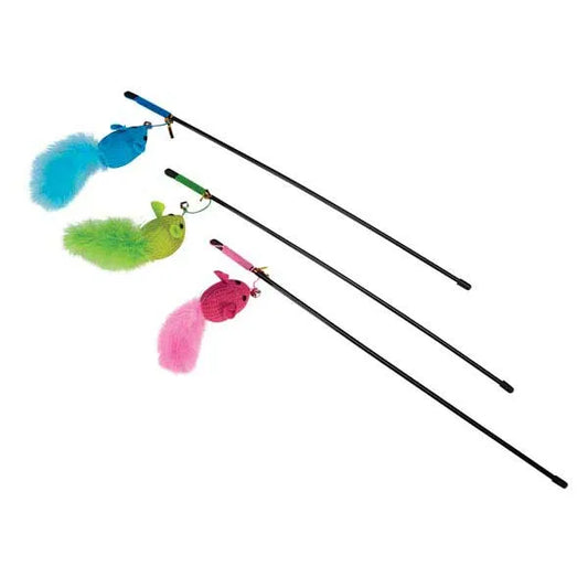 Savvy Tabby Playtime Teasers - 1 pack Assorted Colors