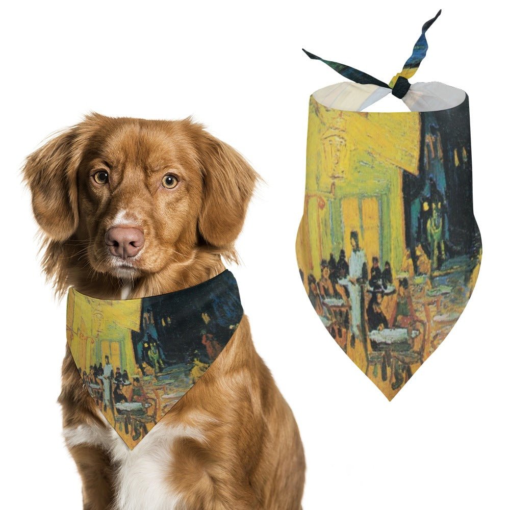 Pet Supply Van Gogh Cafe Terrace At Night Scarf for Comfort - main product image for pet supply