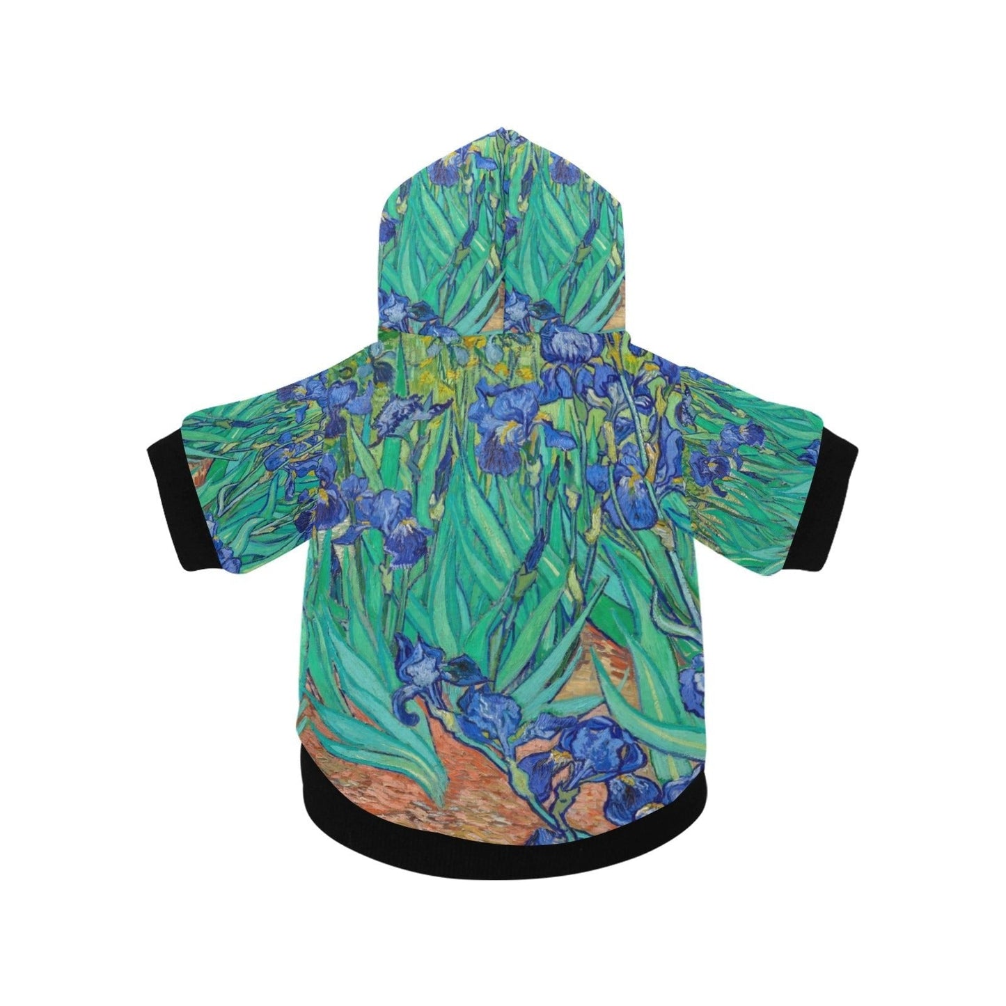 Van Gogh Irises Pet Hoodie