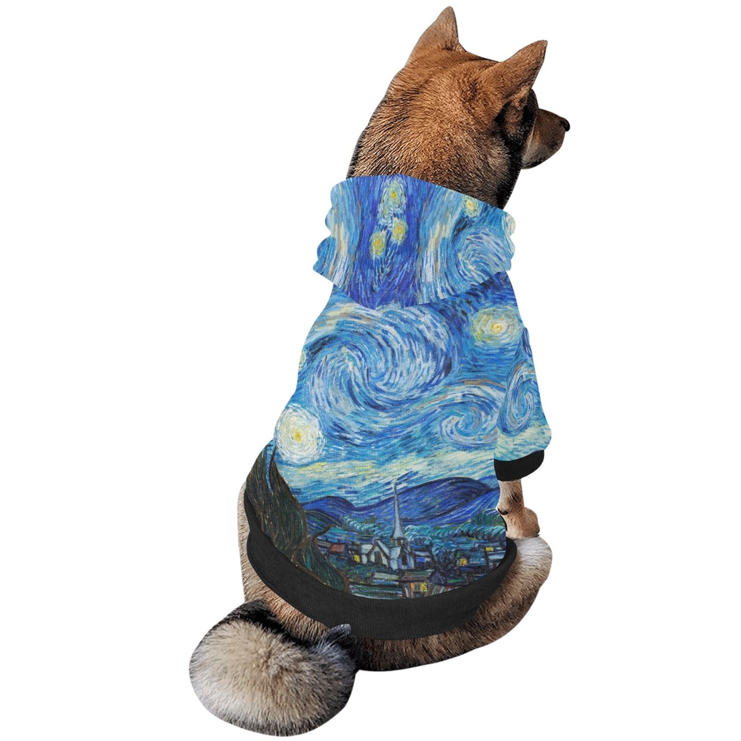Van Gogh Starry Night Pet Hoodie
