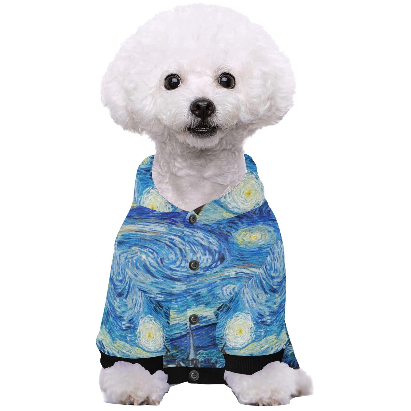 Van Gogh Starry Night Pet Hoodie