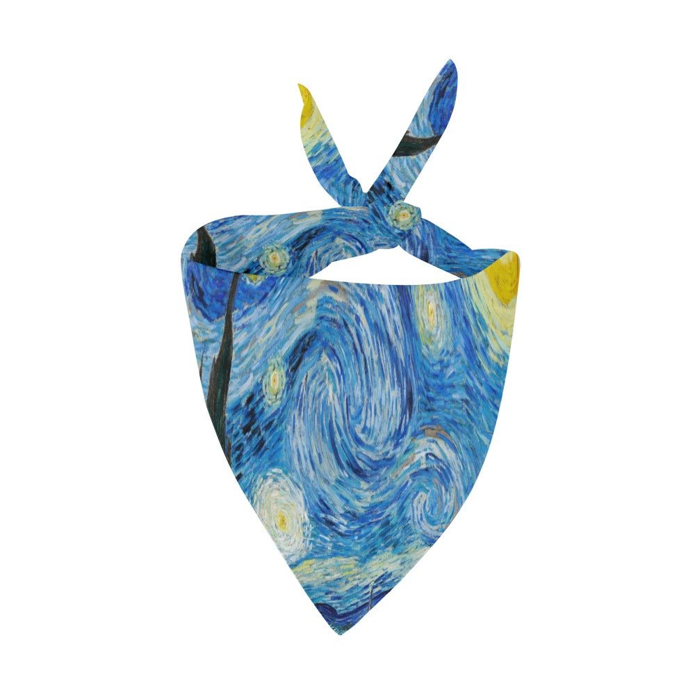 Van Gogh Starry Night Pet Bandana