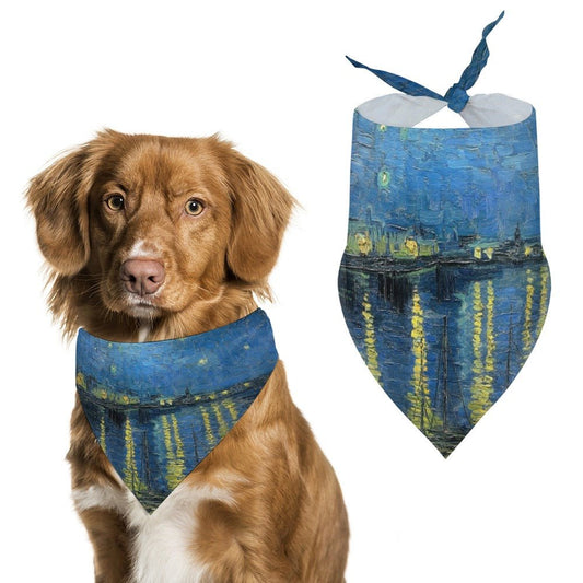 Pet Supply Van Gogh Starry Night Over The Rhone Scarf Essent - main product image for pet supply