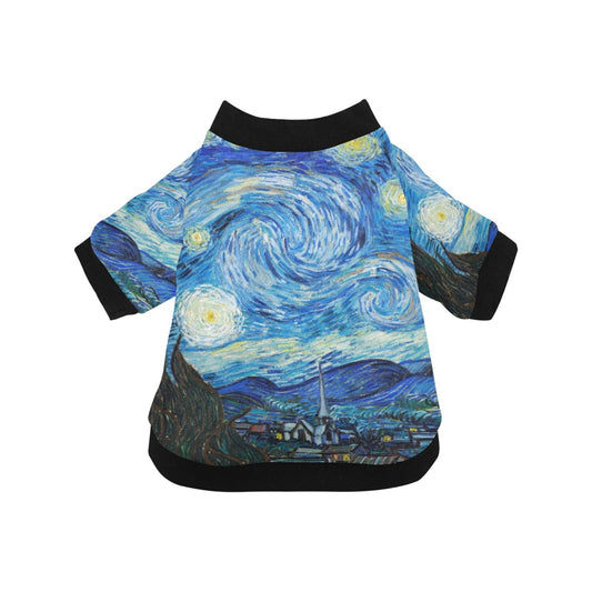 Van Gogh Starry Night Pet Shirt