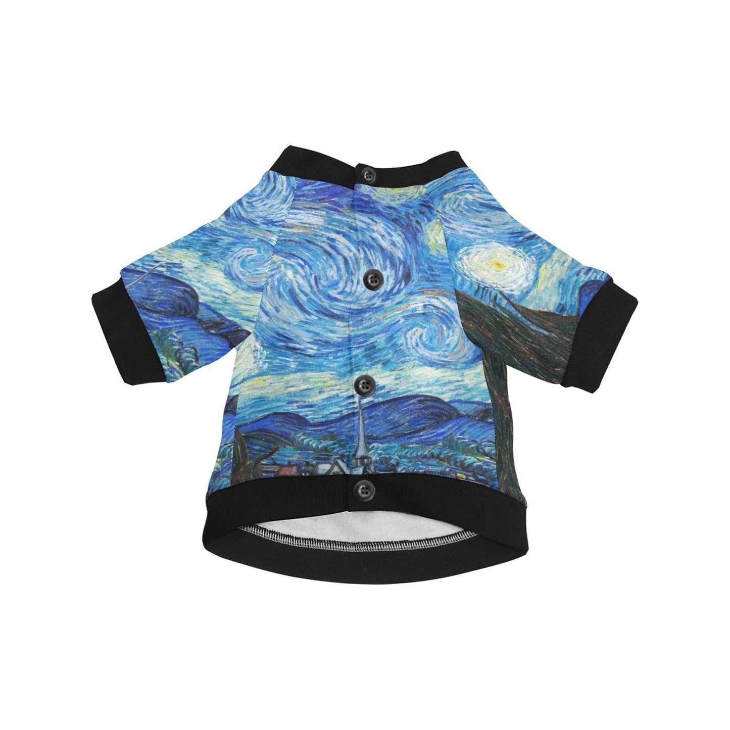 Van Gogh Starry Night Pet Shirt