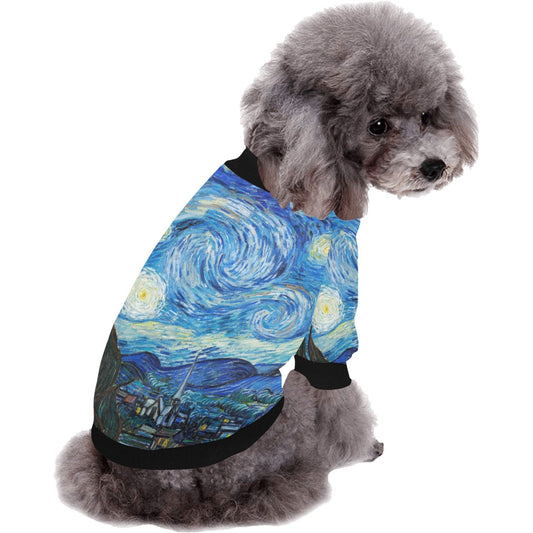 Van Gogh Starry Night Pet Shirt
