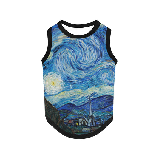 Van Gogh Starry Night Pet Tank Top