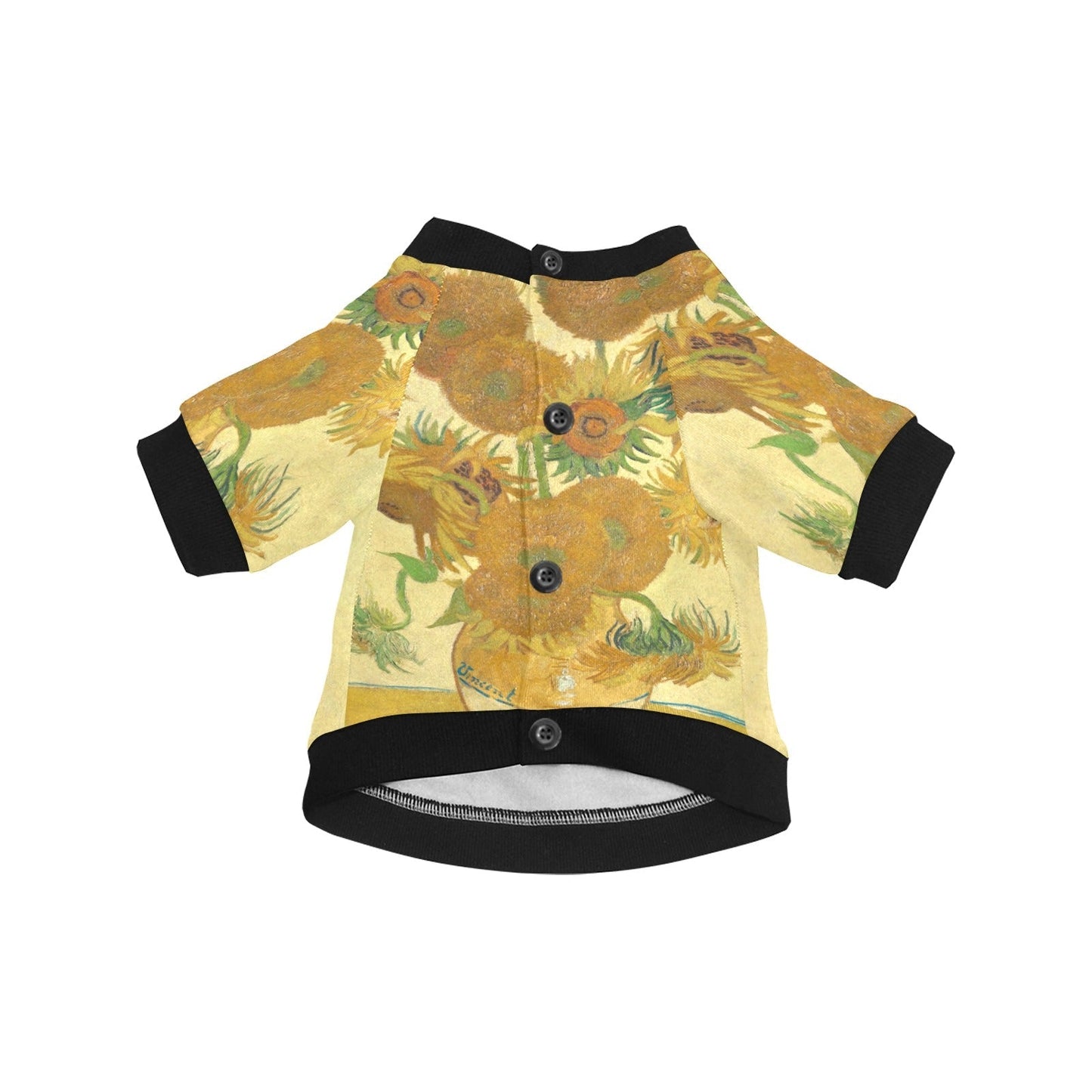 Van Gogh Sunflowers Pet Shirt