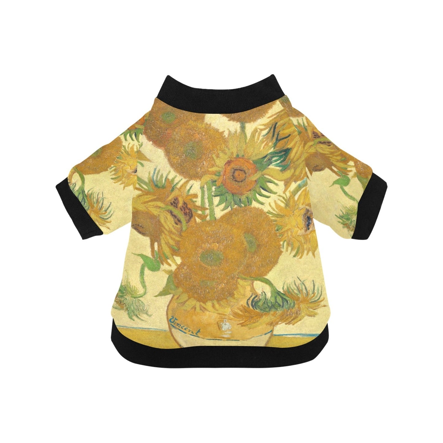Van Gogh Sunflowers Pet Shirt