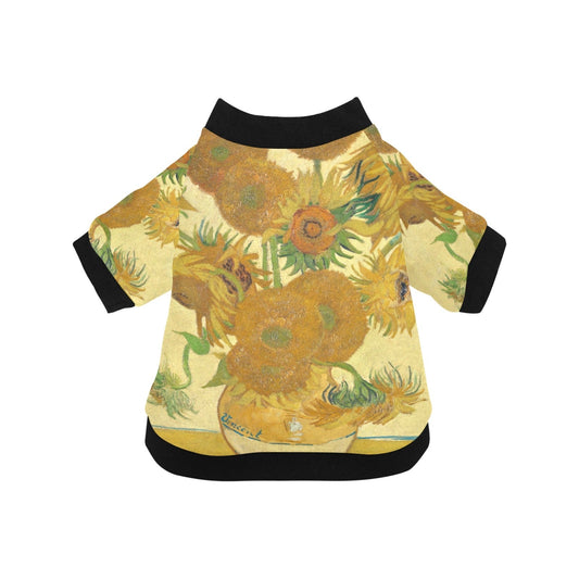 Van Gogh Sunflowers Pet Shirt