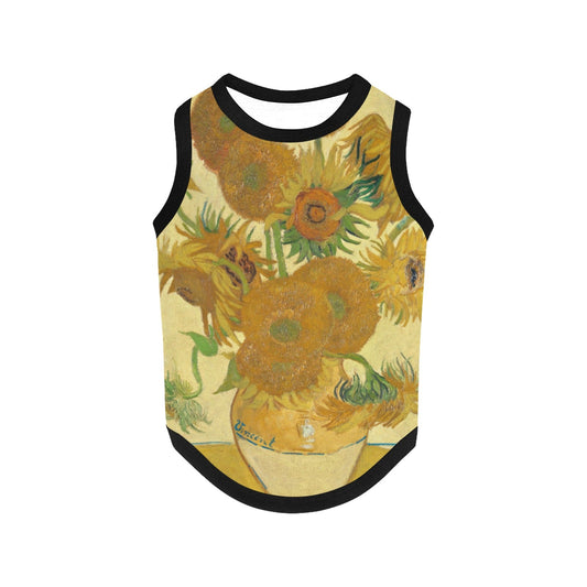 Van Gogh Sunflowers Pet Tank Top