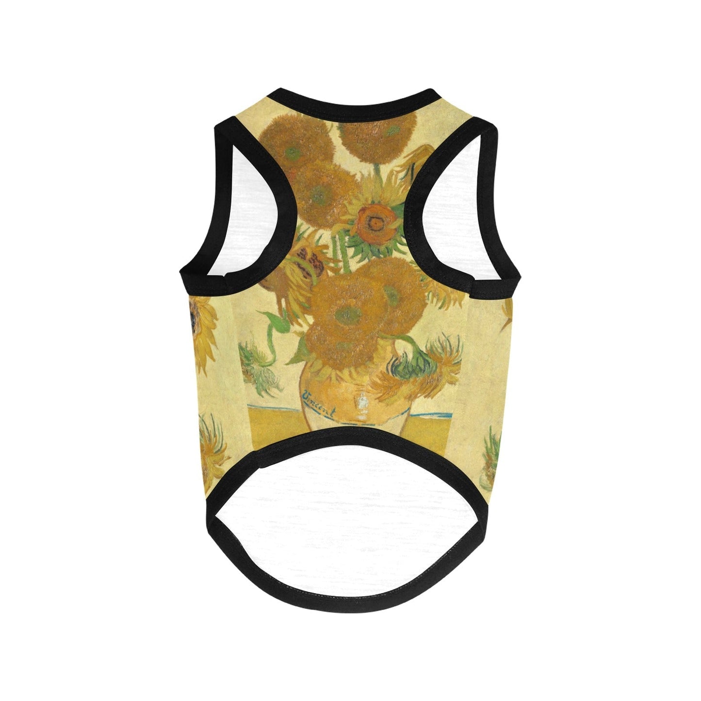 Van Gogh Sunflowers Pet Tank Top