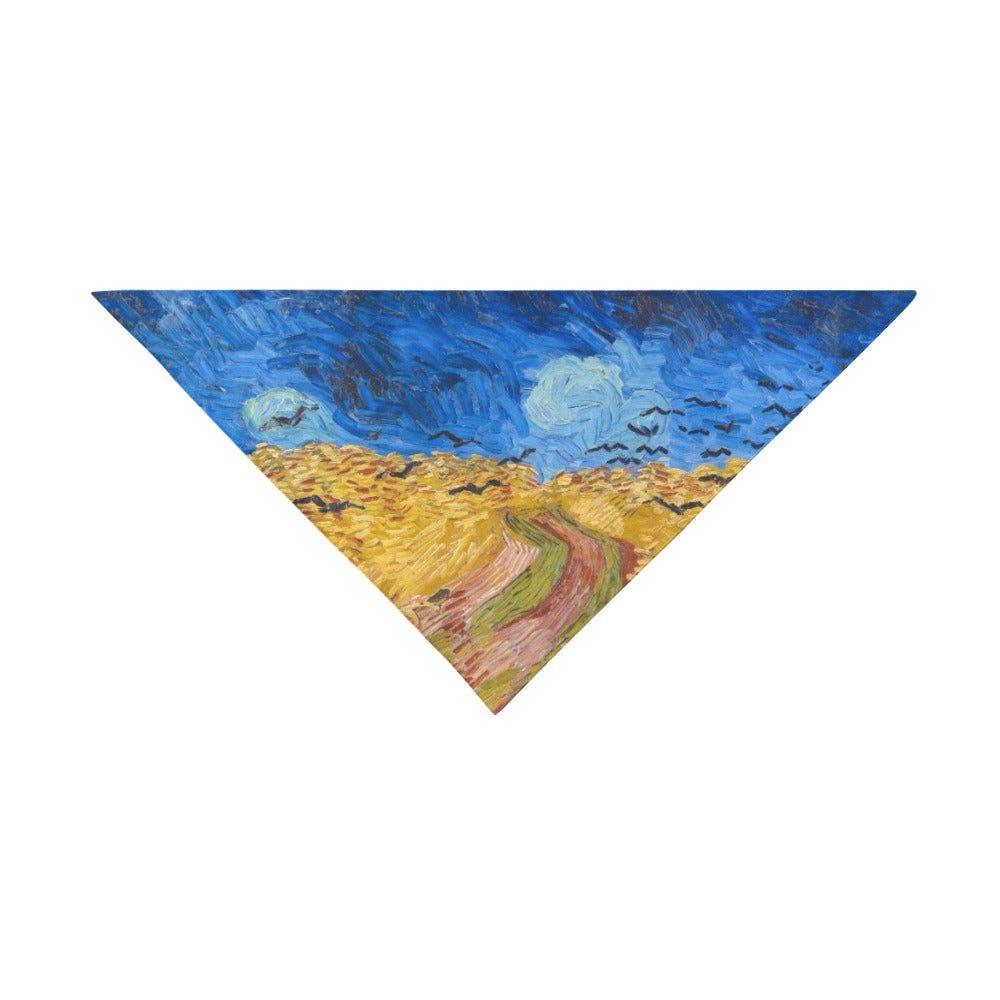 Van Gogh Wheatfield Pet Bandana