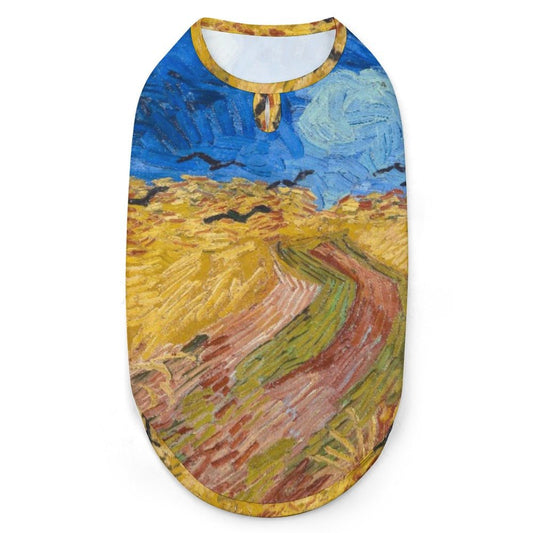 Van Gogh Wheatfield Pet Vest