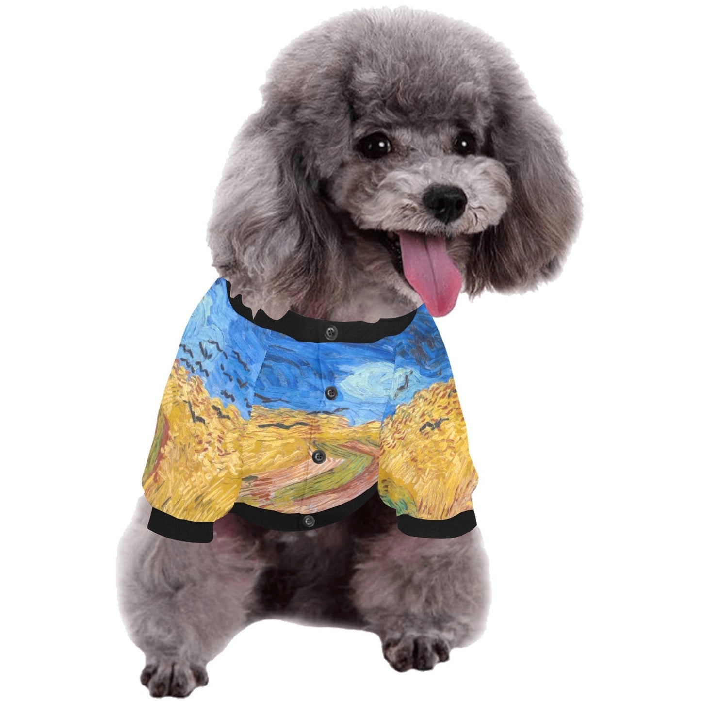 Van Gogh Wheatfield Crows Shirt