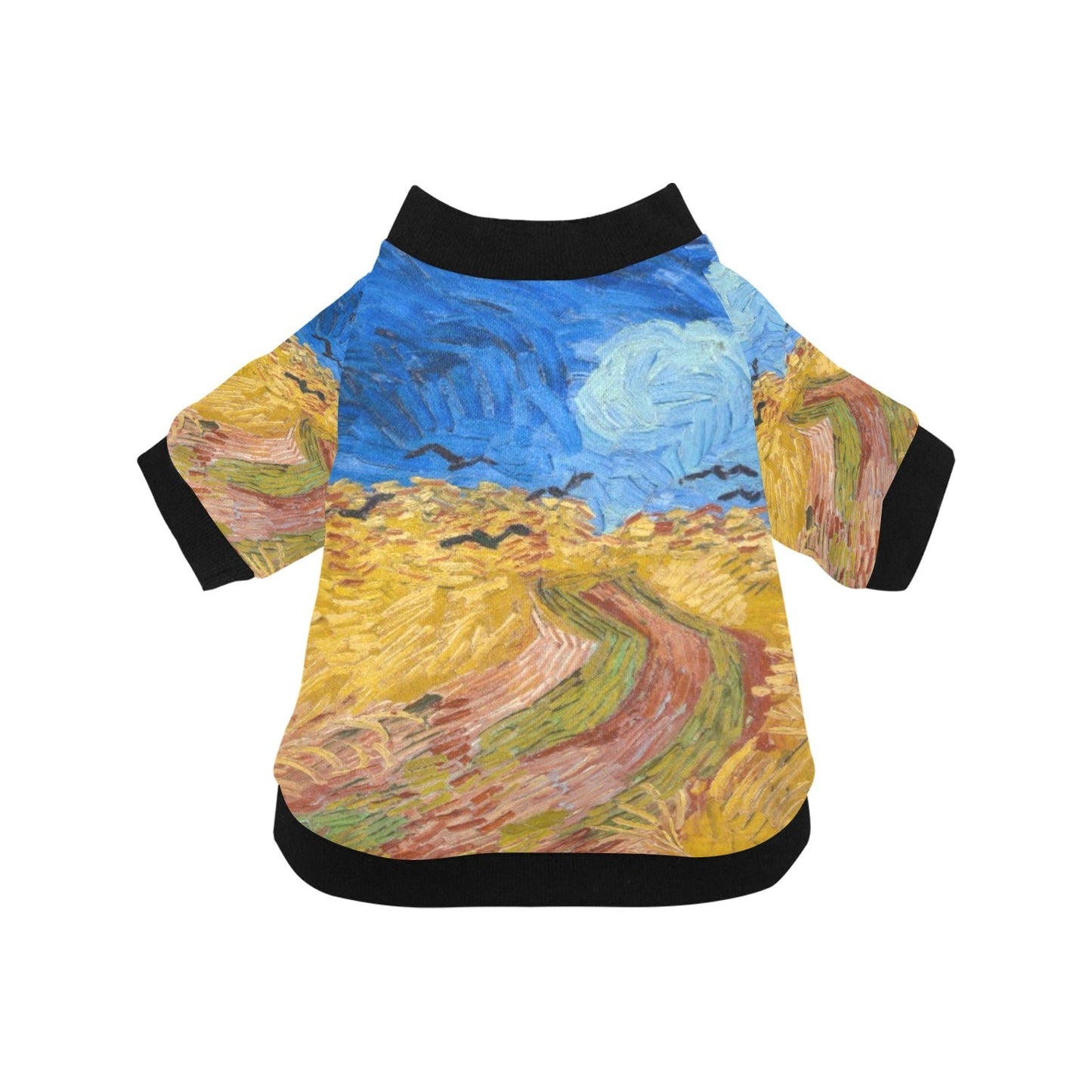 Van Gogh Wheatfield Crows Shirt